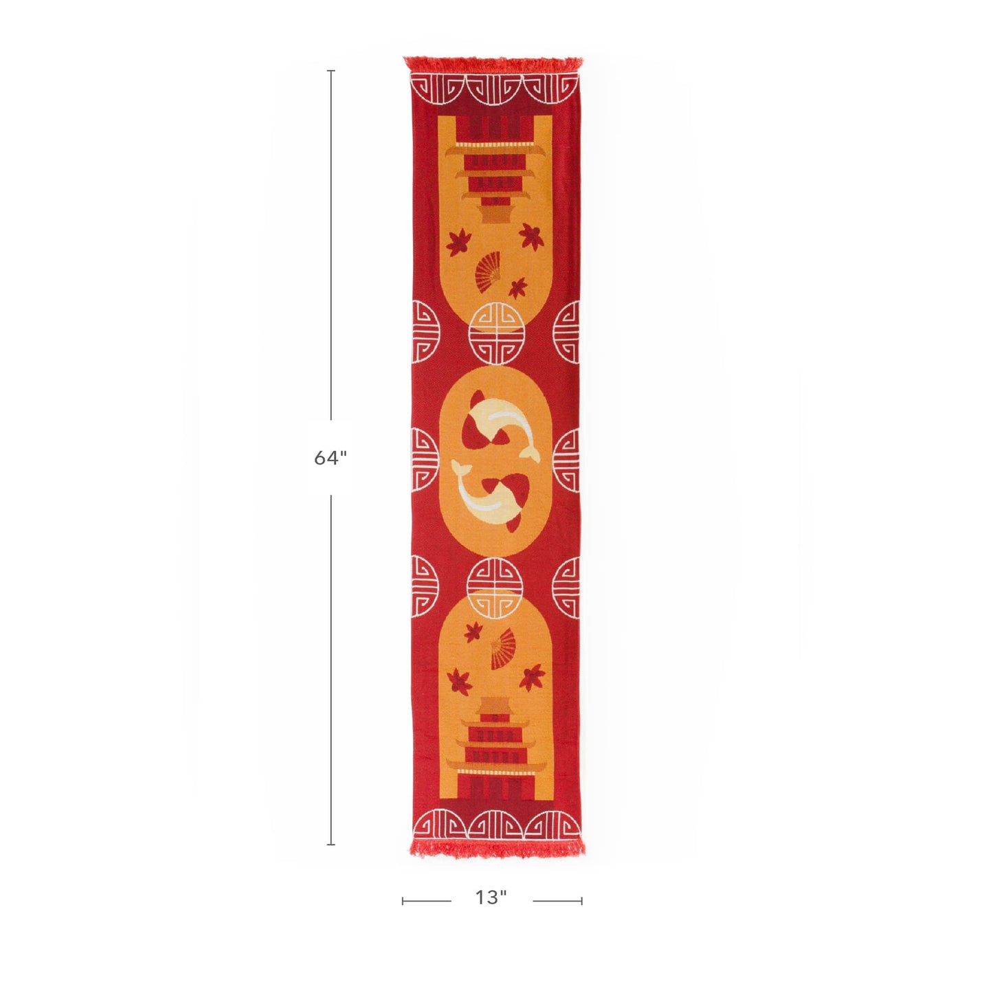 Chinese Decorative Runner - 64" x 13"