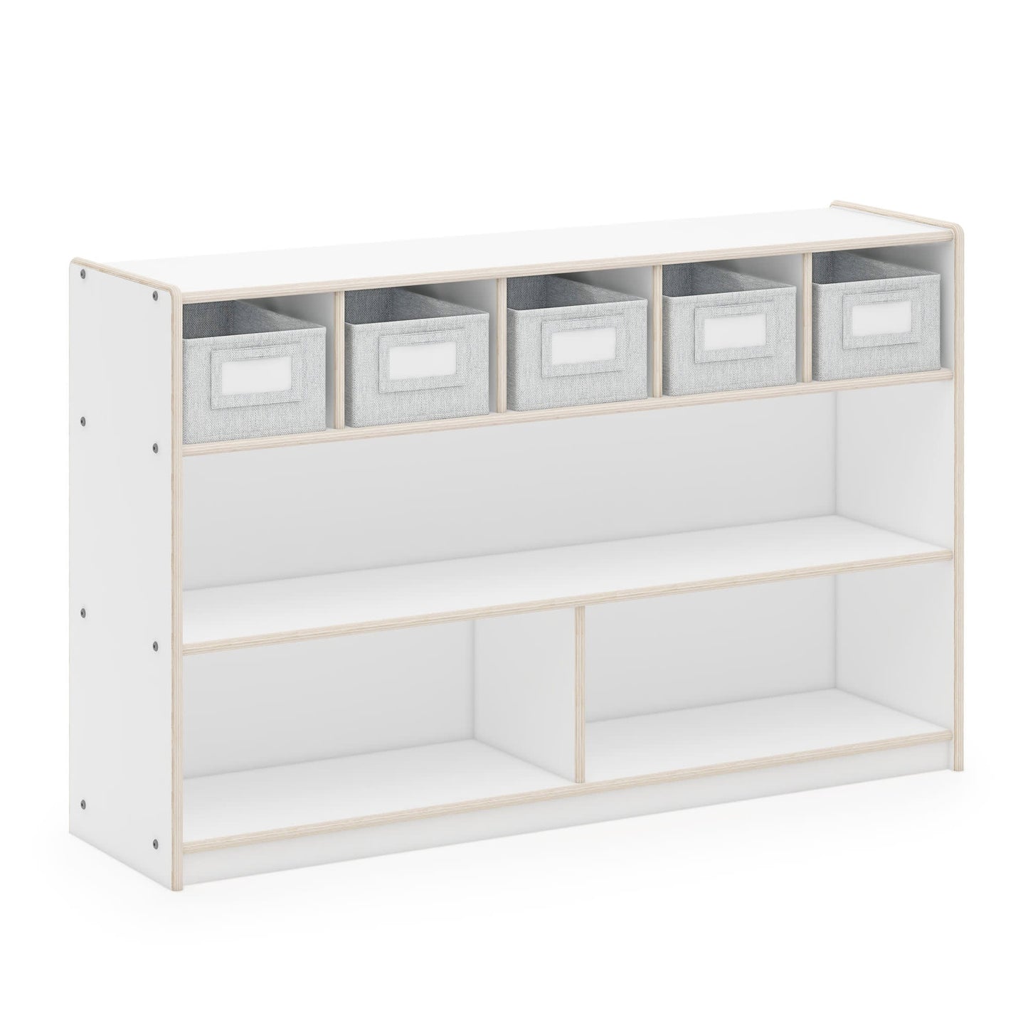 EdQ Shelves and 5 Bin Storage Unit - 30"