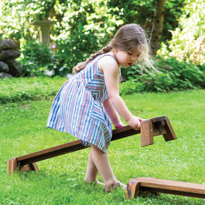 Acadia Outdoor Balance Beam Set of 2