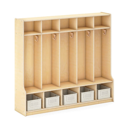 EdQ 5-Section Locker with Bench