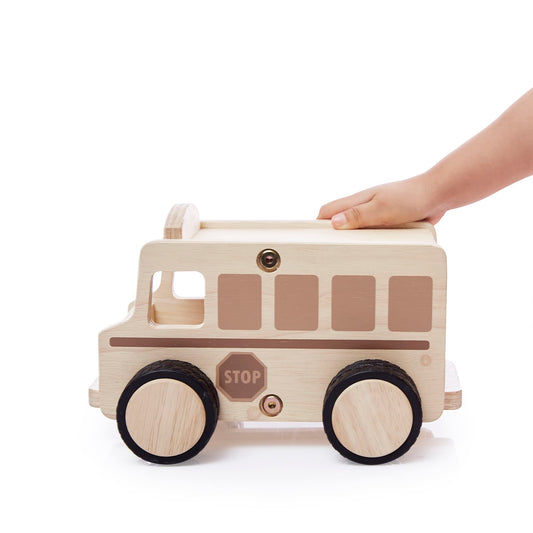 Wooden School Bus