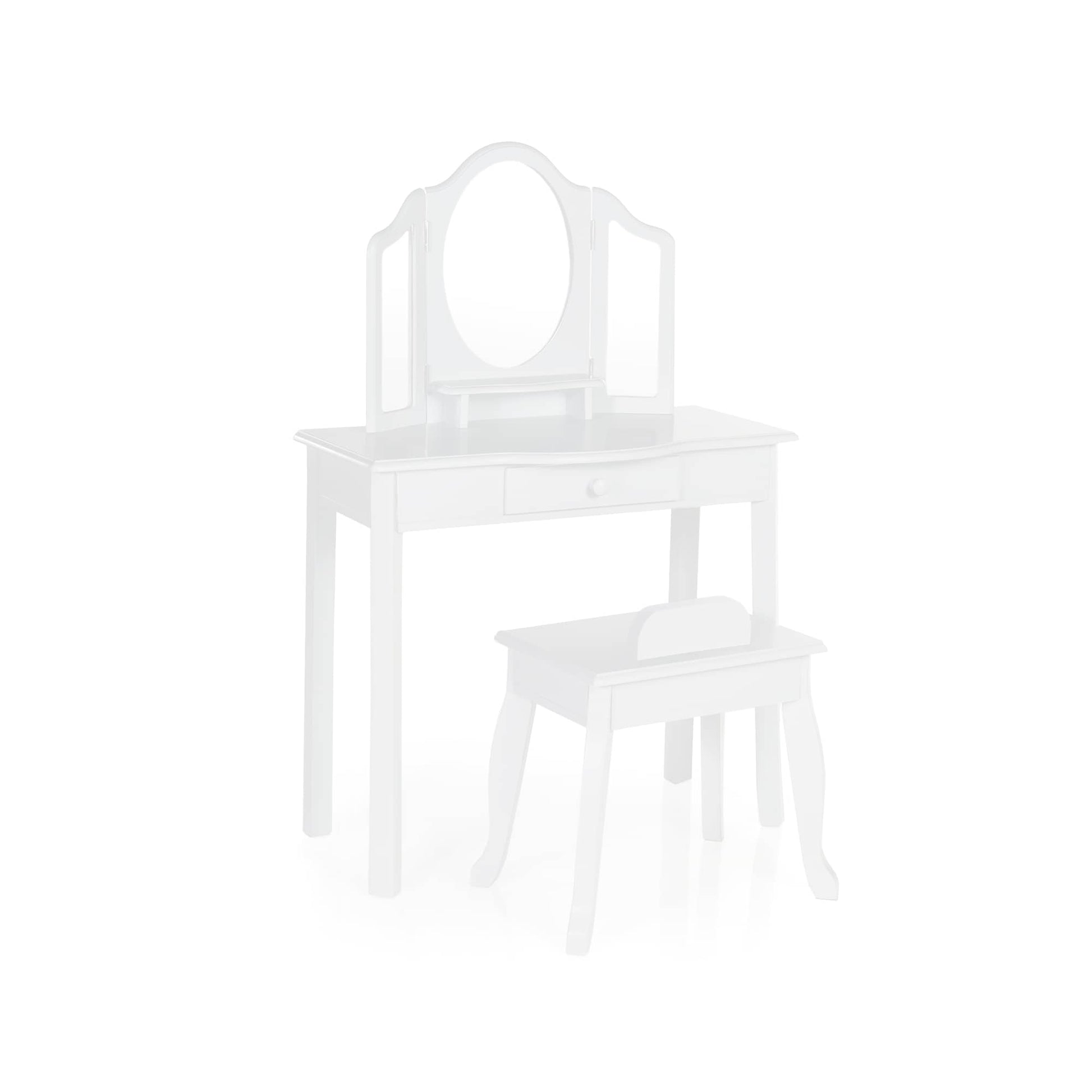Kids' Vanity and Stool