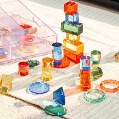 Light and Color: Toddler Loose Parts STEM Kit