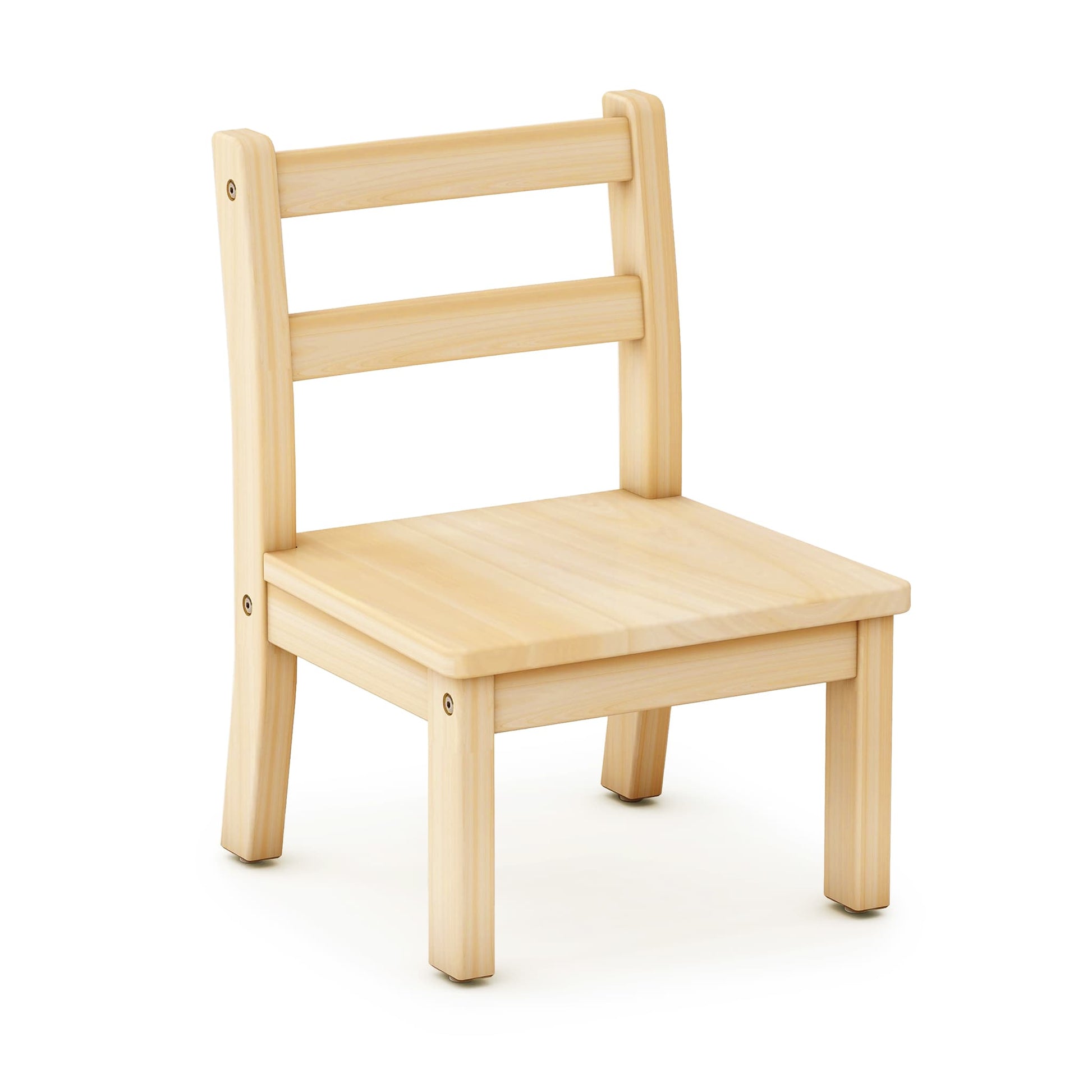 EdQ Hardwood Chairs - Set of 2 - 8" Seat