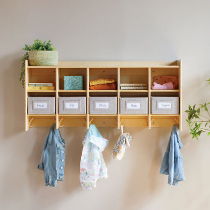EdQ 10-Section Wall Mounted Locker