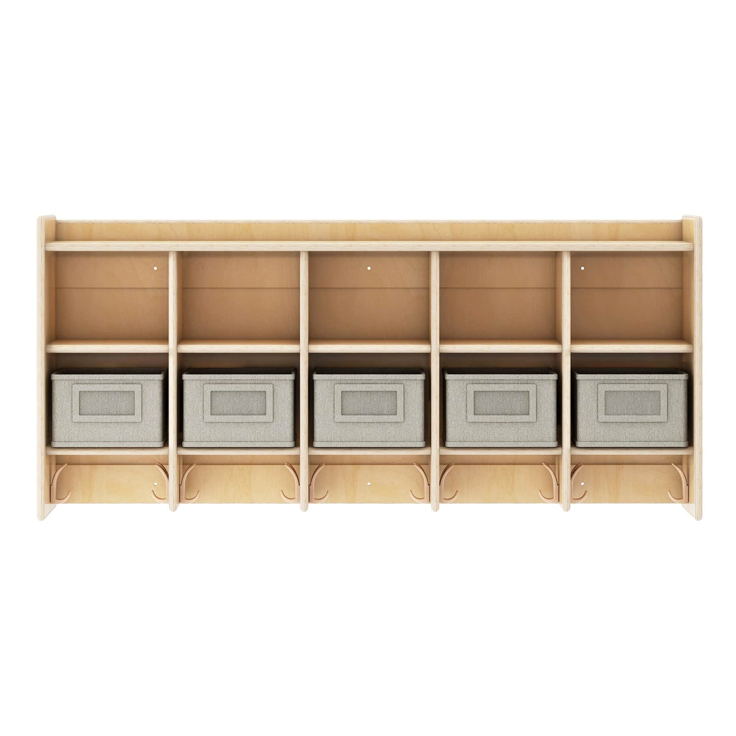 EdQ 10-Section Wall Mounted Locker