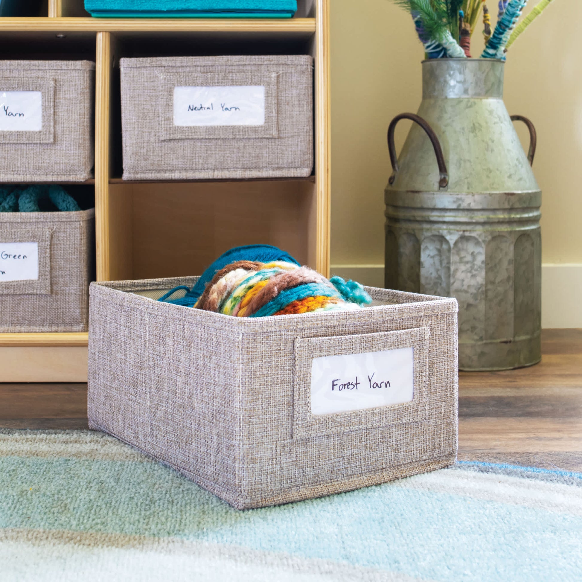 EdQ Shelves and 10 Bin Storage Unit - 30"