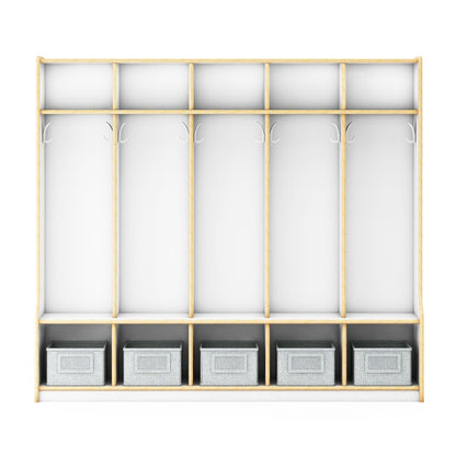 EdQ 5-Section Locker with Bench