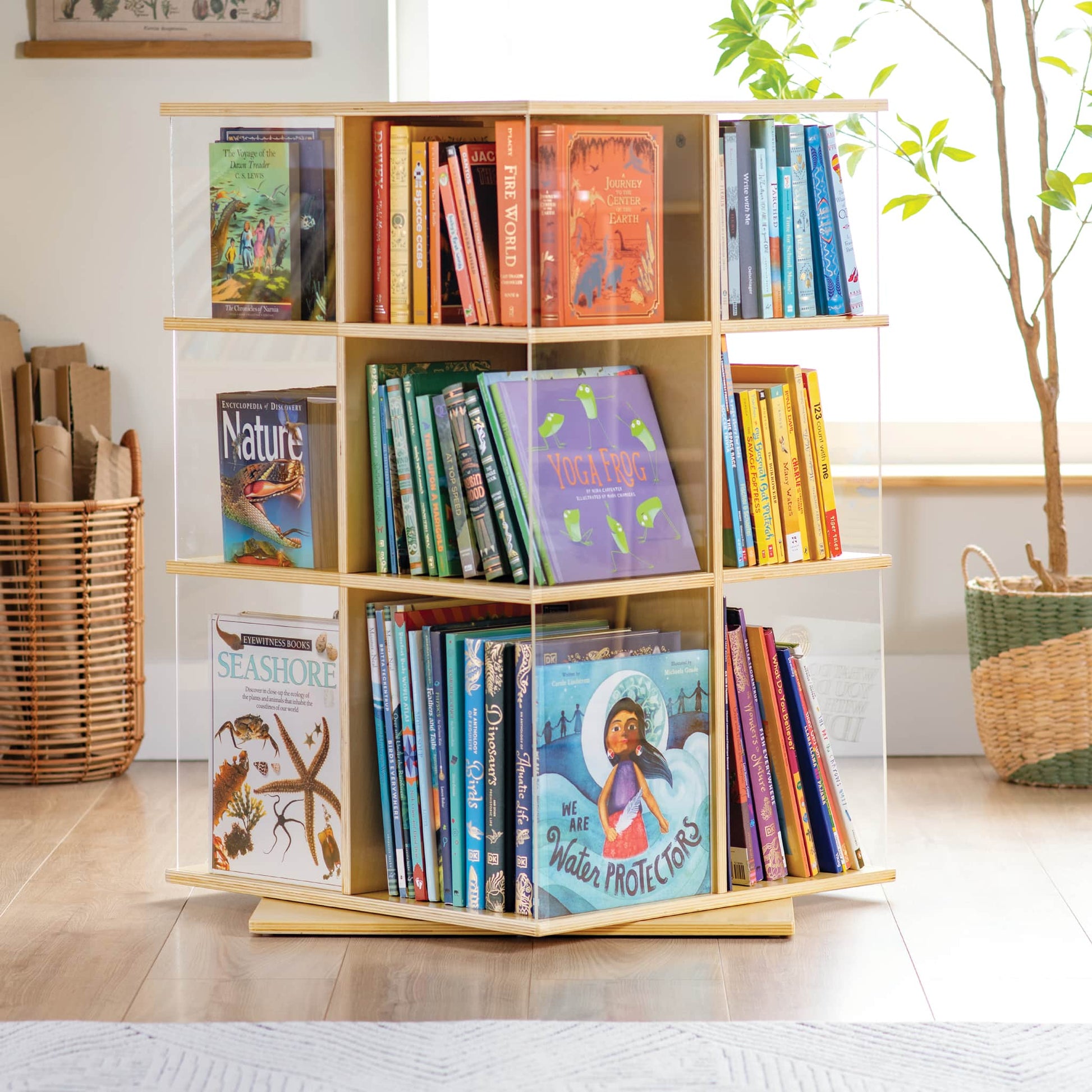 EdQ Rotating Big Book Display