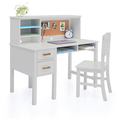 Kids' Taiga Desk, Hutch and Chair Set