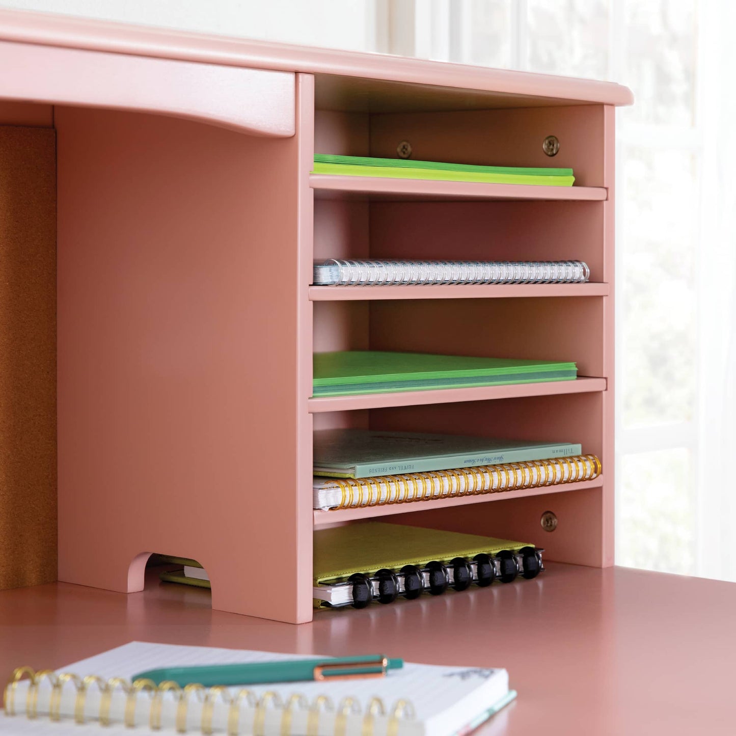 Kids' Media Desk, Hutch and Chair Set