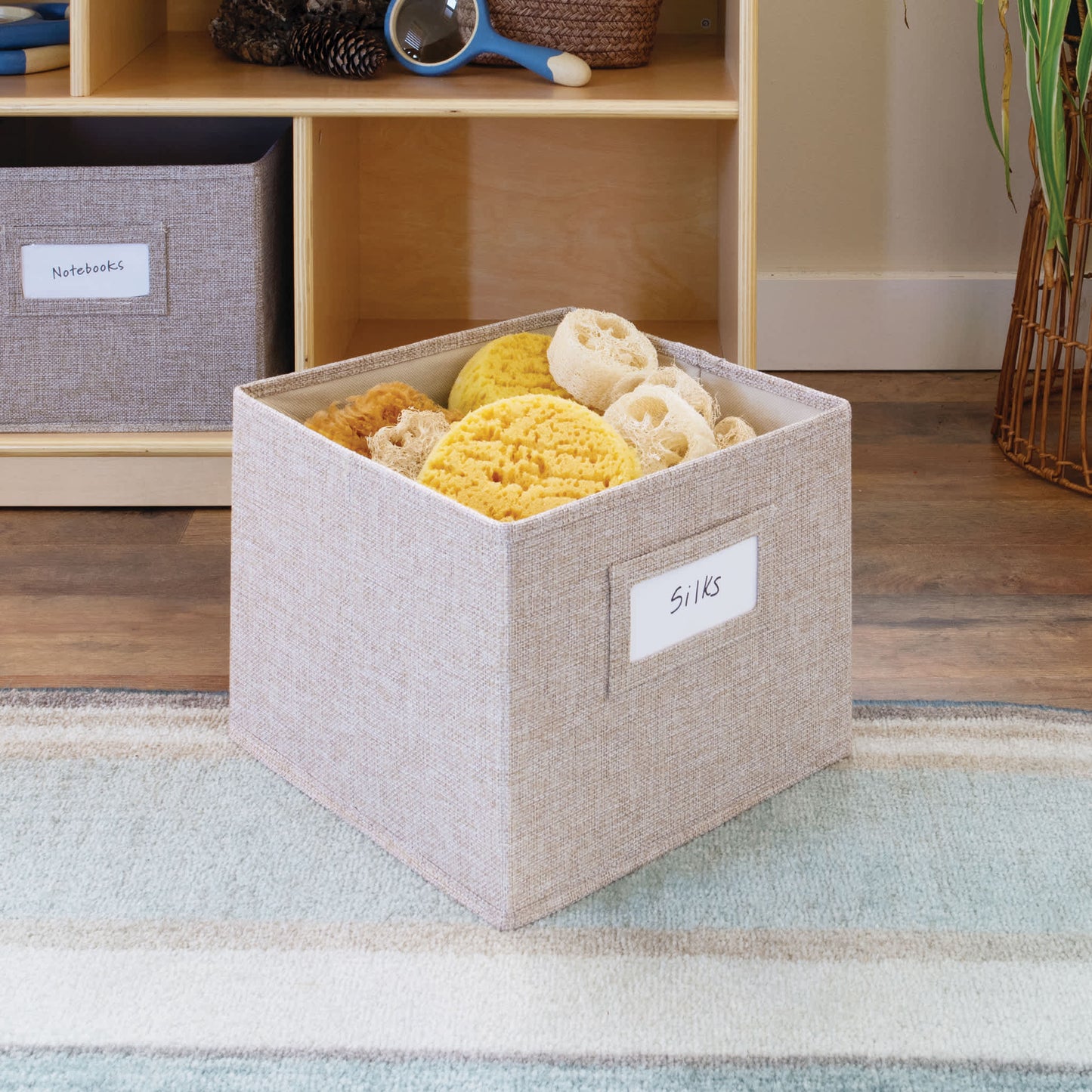 EdQ 3-Shelf 8-Compartment Storage with Bins - 36"