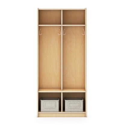EdQ 2-Section Locker with Bench